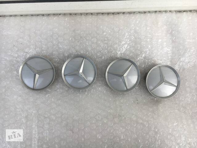 Колпачки (заглушки) в литые диски Mercedes-Benz ,75 мм,оригинал, б.у., 2014010225