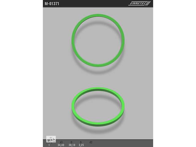 Кольцо тефлоновое ГУР 34,40/38,10*2,25 EMMETEC M-01371
