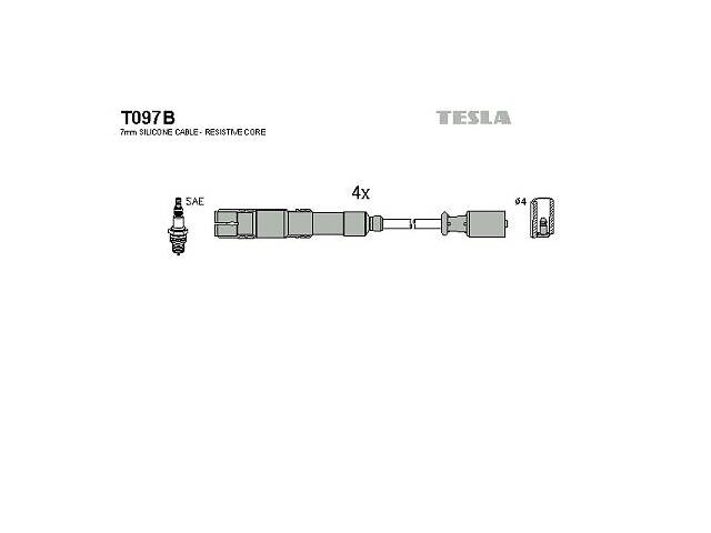 Комплект кабелей зажигания MERCEDES-BENZ B-CLASS (W245) 2004-2012 г.