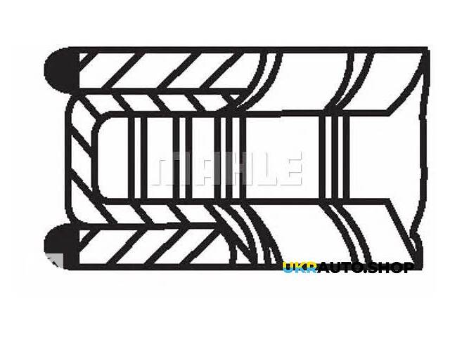 Комплект колец Ford usa PROBE II (ECP) 1992.09 -1998.03» MAHLE ORIGINAL 627 29 V0