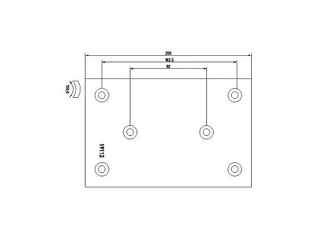 Комплект колодки тормозной накладки TD0936209 на SEAT TOLEDO I (1L) 1991-1999