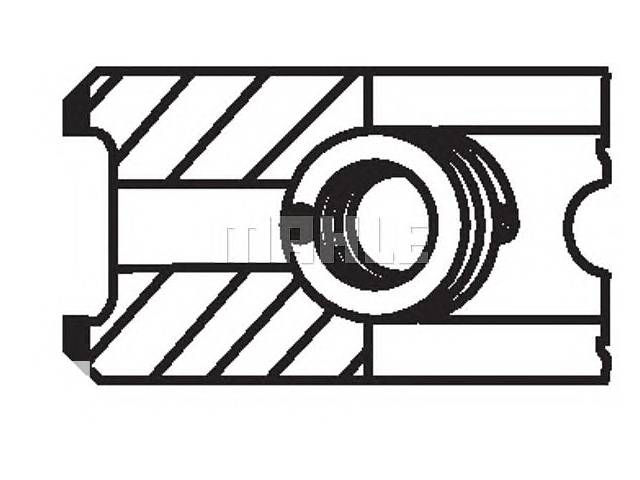 Комплект поршневых колец для моделей:MERCEDES-BENZ (C-CLASS,C-CLASS)