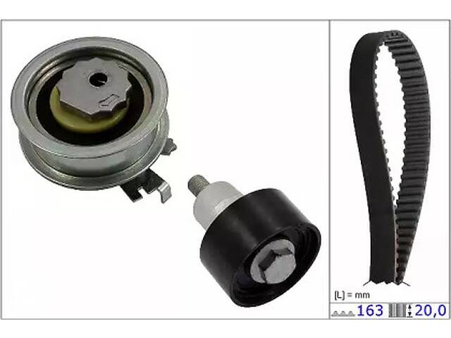 Комплект ремня ГРМ WD0152763 на Volkswagen Tiguan 1 2007-2016