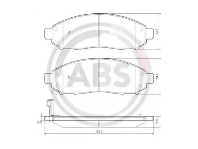 Комплект тормозных колодок TD1614038 на NISSAN NV200 / EVALIA автобус 2010-