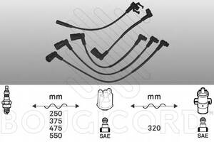 Комплект высоковольтных проводов для моделей:RENAULT (CLIO,19,19,19,19,19,19)
