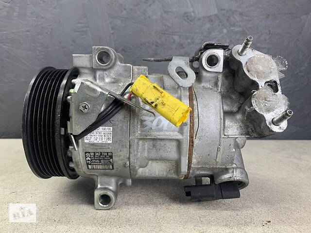 Компрессор кондиционера для Citroen C3 1.2 / 1.5 BlueHDi 2017-2022 - Фото 6