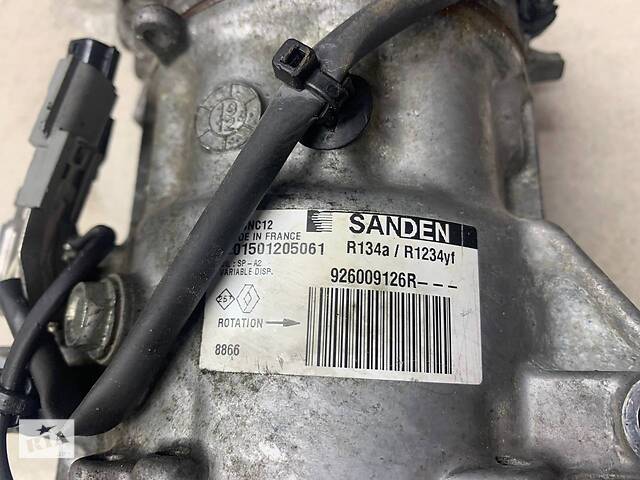 Компрессор кондиционера для Renault Captur 2 1.3 TCe /1.5 Blue dCi 2020-2023 - Фото 10