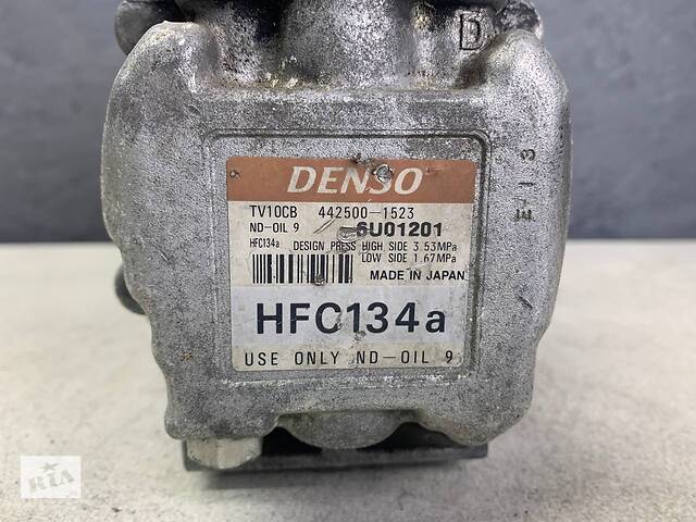 Компрессор кондиционера для Toyota Corolla E11 2.0 D 1997-2000 - Фото 7