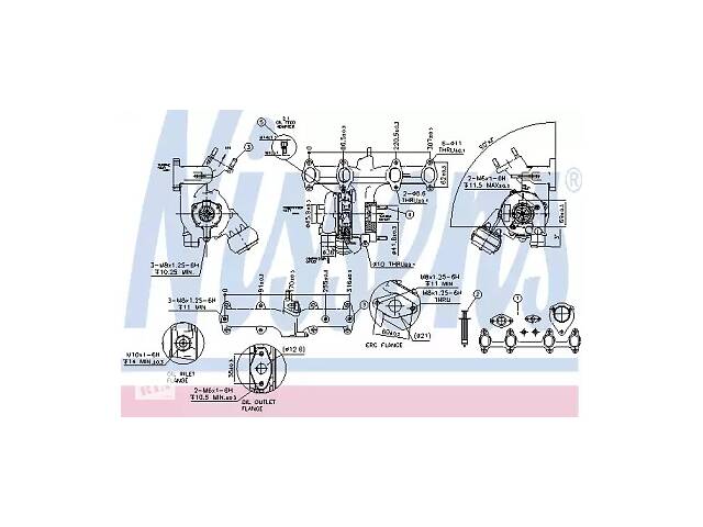 Компрессор WD0108784 на SKODA OCTAVIA (1U2/1U5) 2000-2010