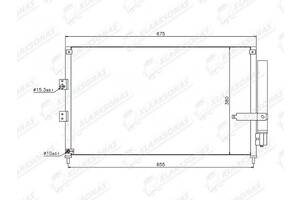 Кондиціонер CIVIC SDN/COUPE-2006-2011