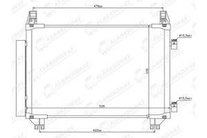 Кондиціонер YARIS H/B (XP90) - 03.2009 -03.2011