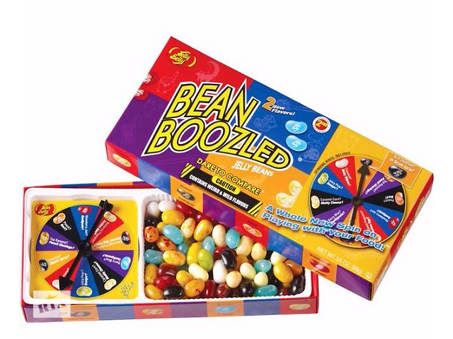 Конфеты Bean Boozled с рулеткой (Бин Бузлд от Jelly Belly)