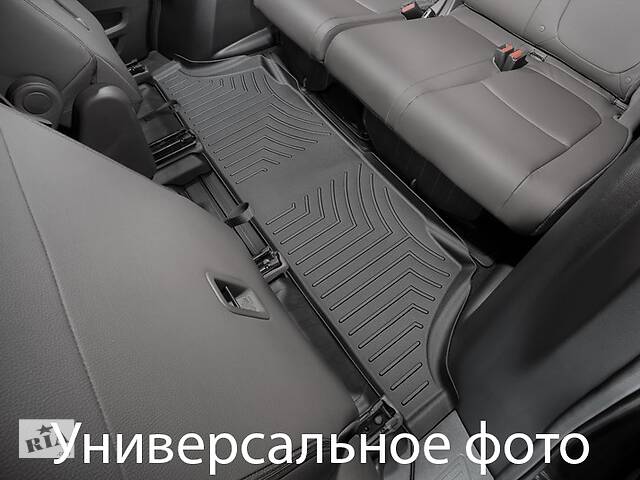 Коврики WeatherTech Black для Cadillac Escalade ESV (mkII); Chevrolet Suburban (mkIX); GMC Yukon XL (mkIX)(2 row buck...