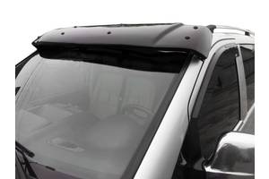 Козырек на лобовое стекло (черный глянец, 5мм) для Mercedes Vito W639 2004-2015 гг.