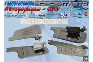 Козырёк солнцезащитный правый RENAULT Laguna 2 1.8 1.9 16V 2.0 cdi Любой объем (2001-2007) 820000096