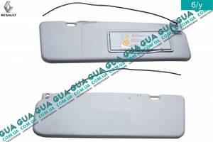 Козырек солнцезащитный правый 820000096 Renault / РЕНО LAGUNA II ...