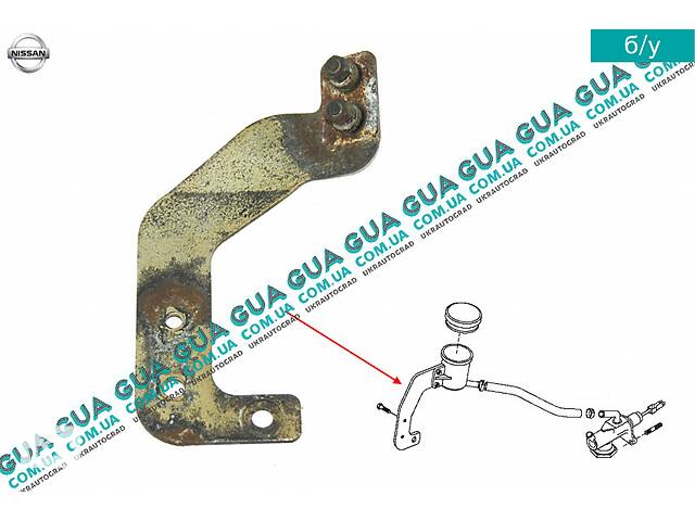 Кронштейн бачка главного цилиндра сцепления 306175M000 Nissan / НИССАН ALMERA N16 / АЛЬМЭРА Н16