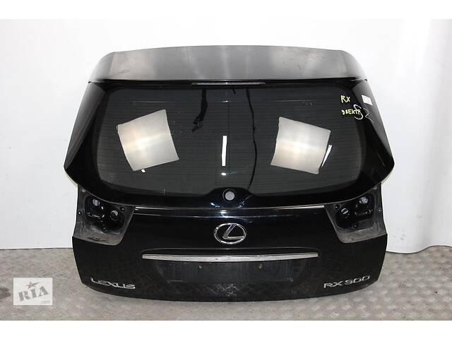 Крышка багажника со спойлером Lexus RX (XU30) 2003-2008 67005-48240 / 90950-01820 (4583) 2 серебро , черная в обухове