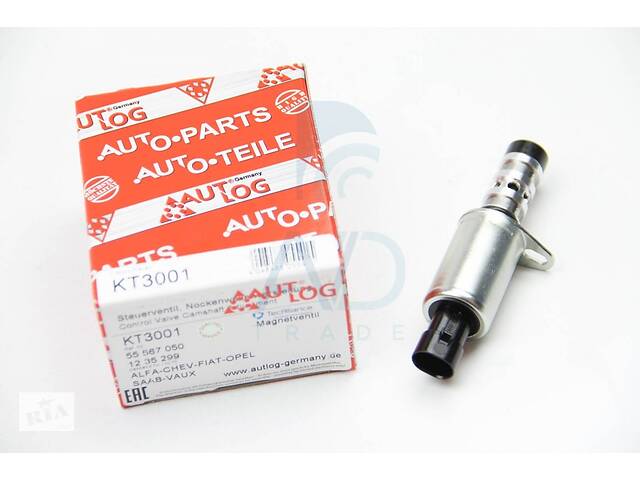 KT3001 Клапан управління фазами ГРМ Aveo/Astra H 1.4/1.8LPG 05-