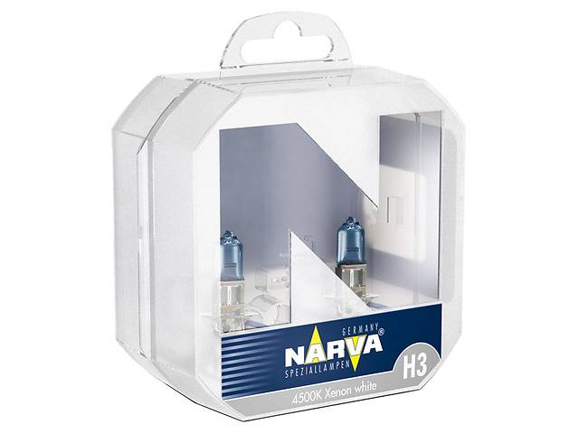 Лампа головного света Narva H3 55W Range Power White 486022100