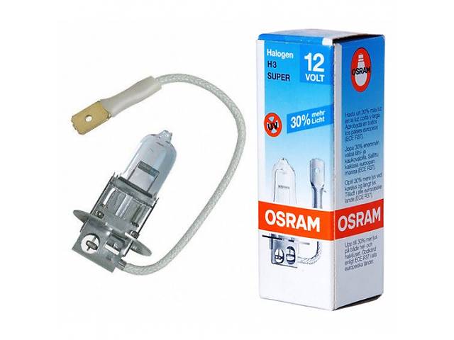 Лампа головного світла Osram H3 55W 64151SUP Super -202230%