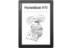 Електронна книга PocketBook 970 Grey (PB970-M-CIS) 9.7' 512 МБ 8 ГБ Сірий