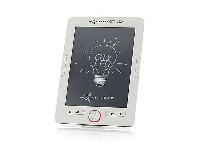 Электронная книга с подсветкой AirBook City LED Белый (0644766593132)