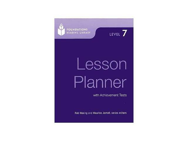 Книга ABC Foundations Reading Library 7 Lesson Planner 48 с (9781424001002)