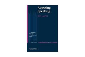 Книга Cambridge University Press Assessing Speaking 228 с (9780521804875)