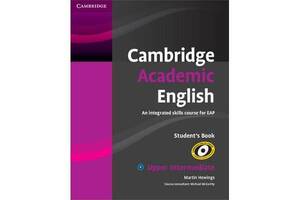 Книга Cambridge University Press Cambridge Academic English. An Integrated Course for EAP Upper-Intermediate student'...