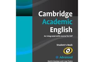 Книга Cambridge University Press Cambridge Academic English. An Integrated Course for EAP Advanced student's Book 176...