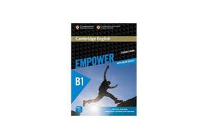 Книга Cambridge University Press Cambridge English Empower B1 Pre-Intermediate SB with Online Assessment and Practice...