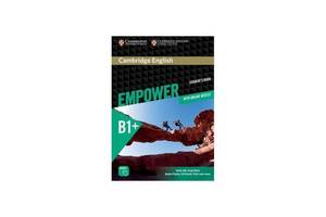 Книга Cambridge University Press Cambridge English Empower B1+ Intermediate SB with Online Assessment and Practice, a...