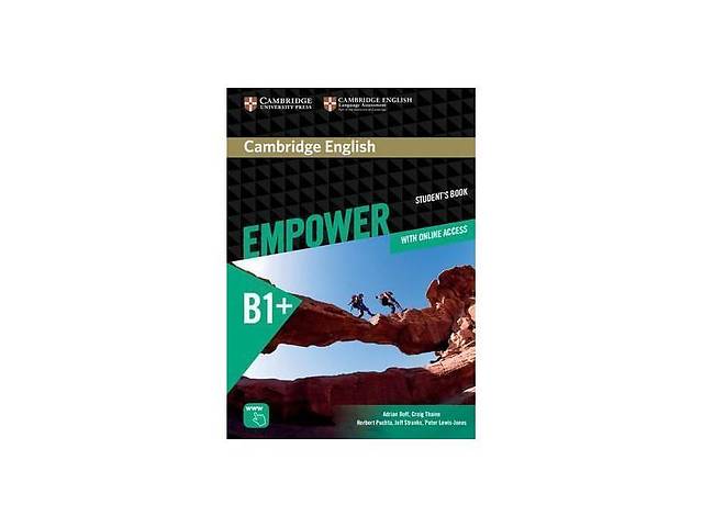 Книга Cambridge University Press Cambridge English Empower B1+ Intermediate SB with Online Assessment and Practice, a...