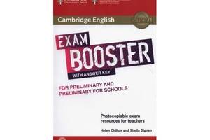 Книга Cambridge University Press Cambridge English Exam Booster for Preliminary and Preliminary for Schools with Answ...