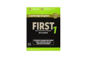 Книга Cambridge University Press Cambridge English First 1 SB with answers and Audio CDs 2 188 с (9781107663312)