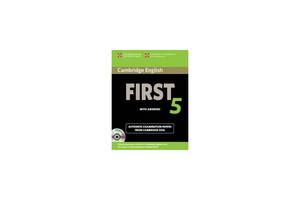 Книга Cambridge University Press Cambridge English First 5 Self-study Pack SB with answers and Audio CDs 2 172 с (978...