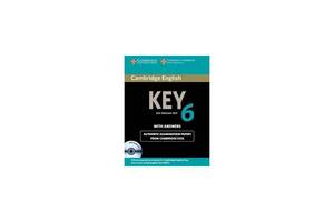 Книга Cambridge University Press Cambridge English Key 6 Self-study Pack SB with answers and Audio CD 150 с (97811076...