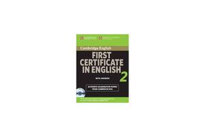 Книга Cambridge University Press Cambridge FCE 2 Self-study Pack for update exam 176 с (9780521714556)