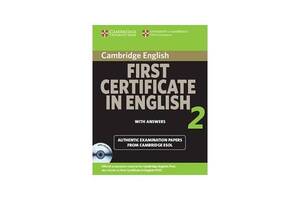 Книга Cambridge University Press Cambridge FCE 2 Self-study Pack for update exam 176 с (9780521714556)