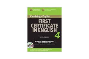 Книга Cambridge University Press Cambridge FCE 4 Self-study Pack for update exam 176 с (9780521156974)