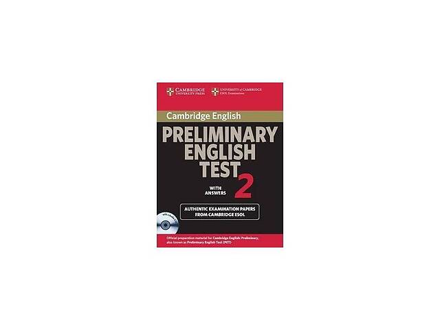 Книга Cambridge University Press Cambridge PET 2 Self-study Pack 157 с (9780521754712)