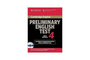 Книга Cambridge University Press Cambridge PET 4 Self-study Pack 160 с (9780521755320)