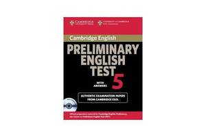 Книга Cambridge University Press Cambridge PET 5 Self-study Pack 159 с (9780521714396)