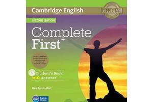 Книга Cambridge University Press Complete First 2nd Edition student's Book with answers and CD-ROM and Class Audio CD...