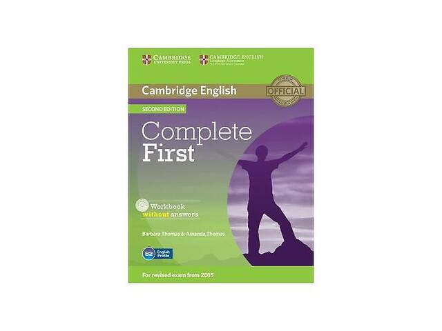 Книга Cambridge University Press Complete First 2nd Edition Workbook without answers with Audio CD 60 с (9781107652200)