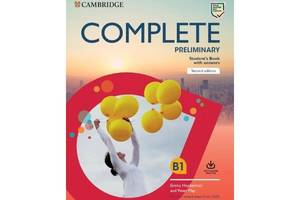 Книга Cambridge University Press Complete Preliminary Second Edition student's Book with Answers with Online Practice...