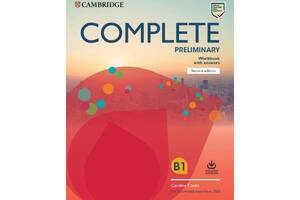 Книга Cambridge University Press Complete Preliminary Second Edition Workbook with Answers and Audio Download 78 с (9...