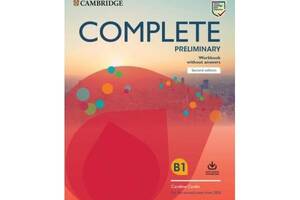 Книга Cambridge University Press Complete Preliminary Second Edition Workbook without Answers with Audio Download 64...