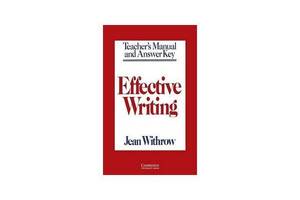 Книга Cambridge University Press Effective Writing Teacher's manual 90 с (9780521316095)